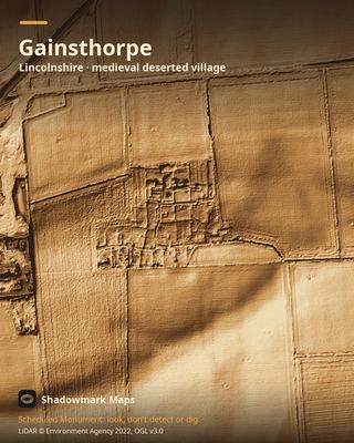 LiDAR shading of Gainsthorpe