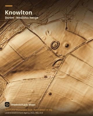 LiDAR shading of Knowlton